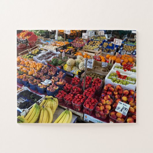 Palermo Market Treasures | Fruit Stand Memory ジグソーパズル (横)
