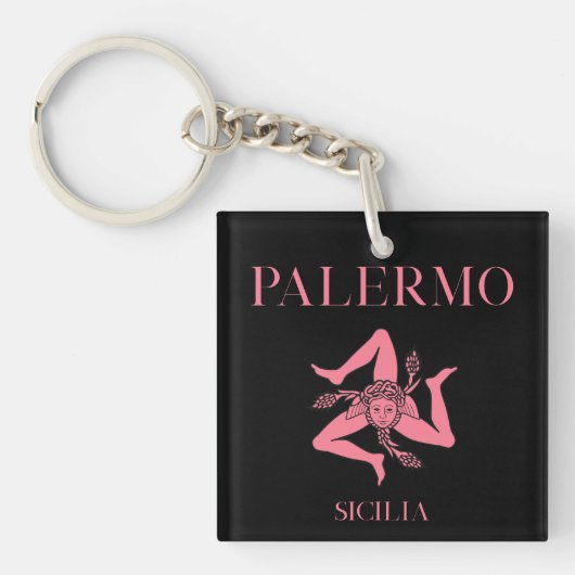 Palermo Sicilia キーホルダー (正面)