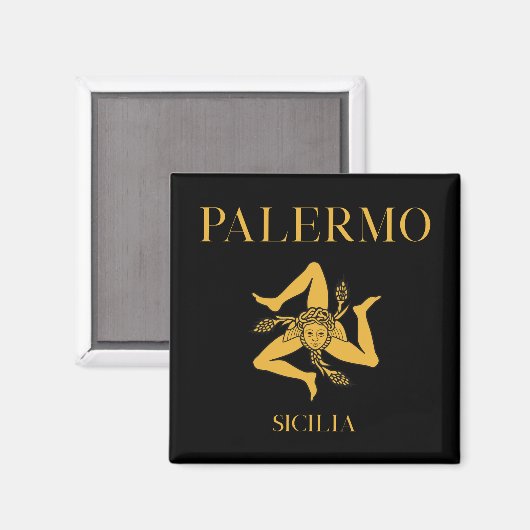 Palermo Sicilia マグネット (正面/裏面)