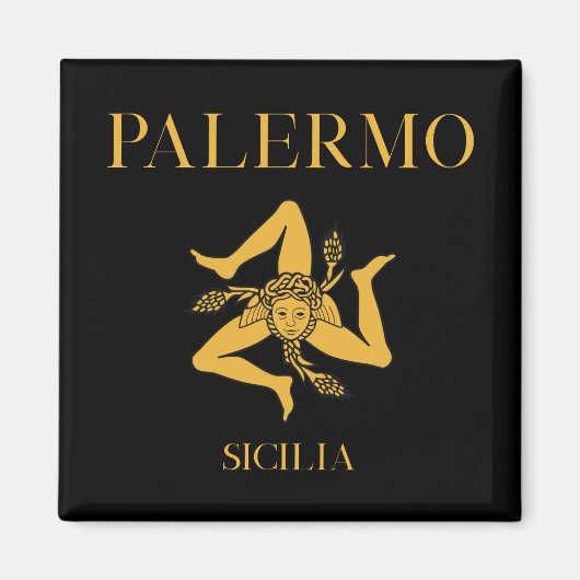 Palermo Sicilia マグネット (正面)