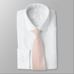 Palest Terracotta Hidden Initials Solid Color ネクタイ<br><div class="desc">Palest Terracotta Hidden Initials Solid Color. For groomsmen or everyday use, with initials hIdden on the back which you can easily personalise or delete if not required. Can be changed to any color of your choice via the Customize Further option, or please message me if you need help with this....</div>