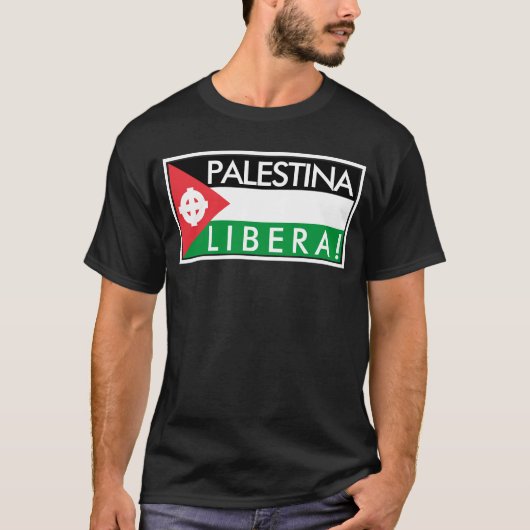 PALESTINA LIBERA! Tシャツ (正面)