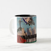 Palestine coffee cup ツートーンマグカップ (正面左)