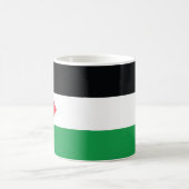 Palestine Flag コーヒーマグカップ (中央)