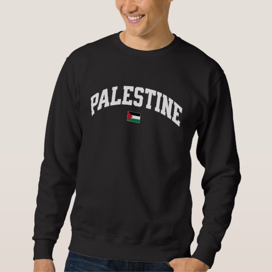 Palestine Flag スウェットシャツ (正面)