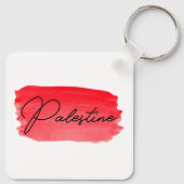 Palestine Gaza Free キーホルダー (裏面)