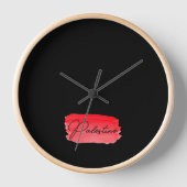 Palestine Gaza Free 壁時計 (正面)