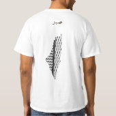 Palestine libre tシャツ (裏面)
