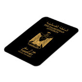 Palestine passport マグネット (左側)