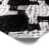 Palestine Scarf with Map Poster ポスター (角)