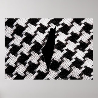 Palestine Scarf with Map Poster ポスター
