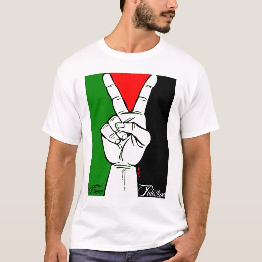 PALESTINE VICTORIA Tシャツ (正面)