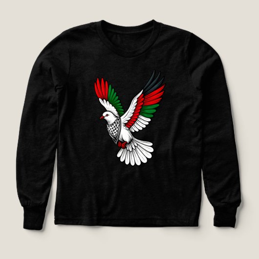Palestinian Dove of Peace – Freedom and Hope (デザイン正面)