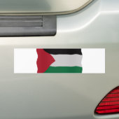 Palestinian flag バンパーステッカー (車上)