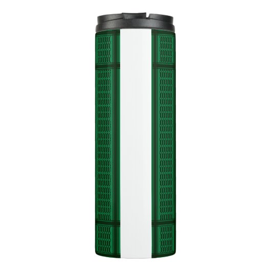 Palestinian keffiyeh | Palestine map Pattern タンブラー (裏面)