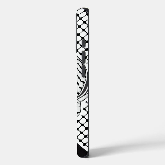 Palestinian Keffiyeh Pattern Phone Case for her Case-Mate iPhoneケース (裏面 / 左)