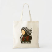 Palestinian woman トートバッグ (正面)