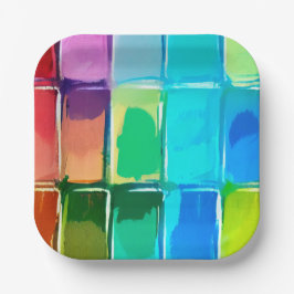 Palette de peinture ペーパープレート