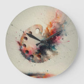 Palette of Creation  ラージ壁時計 (正面)