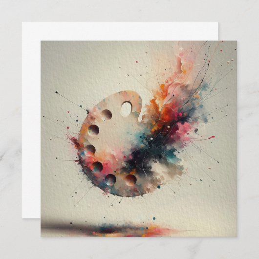 Palette of Creation  招待状 (正面/裏面)