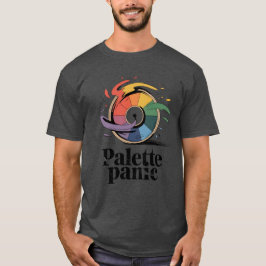 Palette Panic | Funny Artist Humor   Tシャツ
