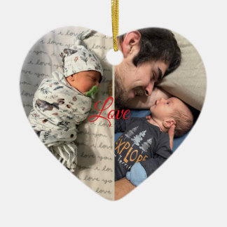 Palette Personalized Photo Design セラミックオーナメント