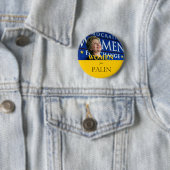 Palinのための女性 缶バッジ (インサイチュ)