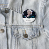 Palinのための退役軍人 缶バッジ (インサイチュ)