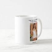 Palinのマグ(反オバマ)のPalinのおもしろいな商品 コーヒーマグカップ (正面右)