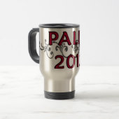 Palinの2012年のつる植物旅行コーヒー・マグ トラベルマグ (正面左)