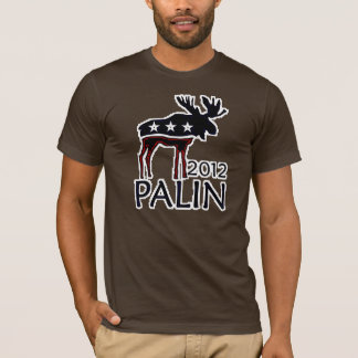 Palin 2012匹のアメリカヘラジカ tシャツ