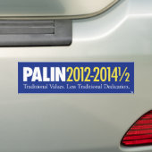 Palin 2012-2014年1/2 バンパーステッカー (車上)