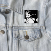 Palin b/w Pin 缶バッジ (インサイチュ)