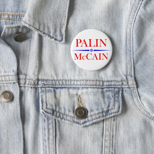 Palin Mccain 缶バッジ (インサイチュ)