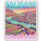 Palisade Colorado シール (正面)