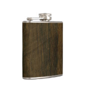 Palisanderベニヤのリオスキャンされた木のシタンを実在して下さい フラスク (右)