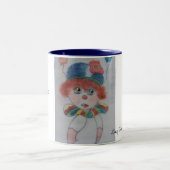 Pallacito cute Mug ツートーンマグカップ (中央)