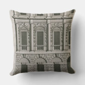 Palladianのpropoを示す建築設計 クッション (裏面)