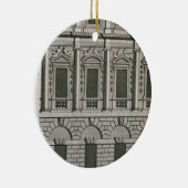 Palladianのpropoを示す建築設計 セラミックオーナメント (右)