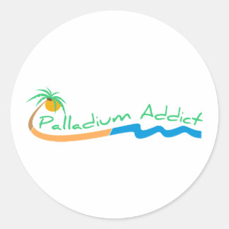 palladiumaddicologoスタンプ ラウンドシール