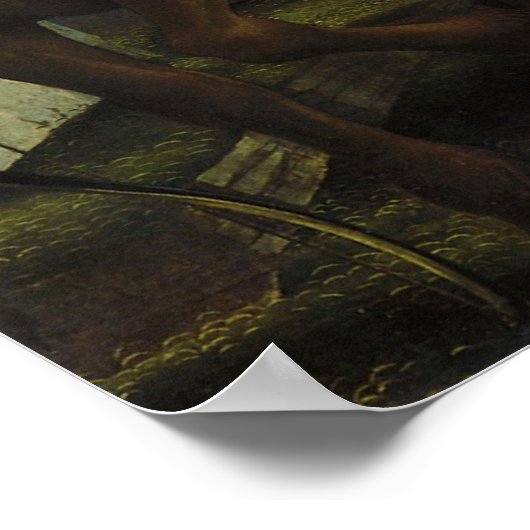 Pallas and the Centaur by Sandro Botticelli ポスター (角)