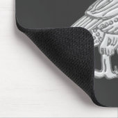 Pallas Athene Athena Eule owl マウスパッド (コーナー)