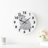 Pallas Cat Clock ラージ壁時計 (ホーム)