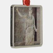 Pallas de Velletriのヘルメットをかぶったアテーナーの彫像 メタルオーナメント (右)