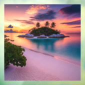 Palmでサンセットで自分の海のビーチをパーソナライズ ウィンドウサイン (シート3)