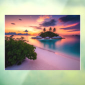 Palmでサンセットで自分の海のビーチをパーソナライズ ウィンドウサイン (シート3)