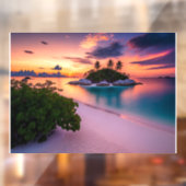 Palmでサンセットで自分の海のビーチをパーソナライズ ウィンドウサイン (シート2)