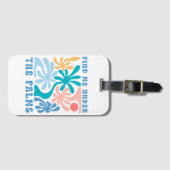 Palmの夏のテーマ ラゲッジタグ (正面横)