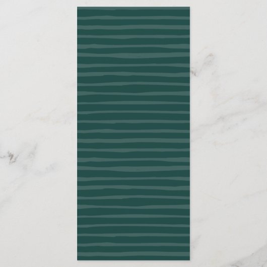 Palmリース結婚のメニューカード メニュー (裏面)