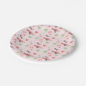 Palm春バチェロレッテプレート ペーパープレート (アングル)